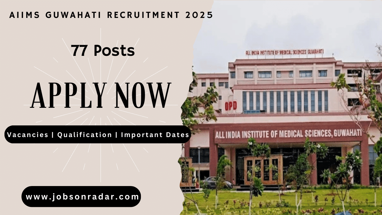 AIIMS Guwahati Recruitment 2025