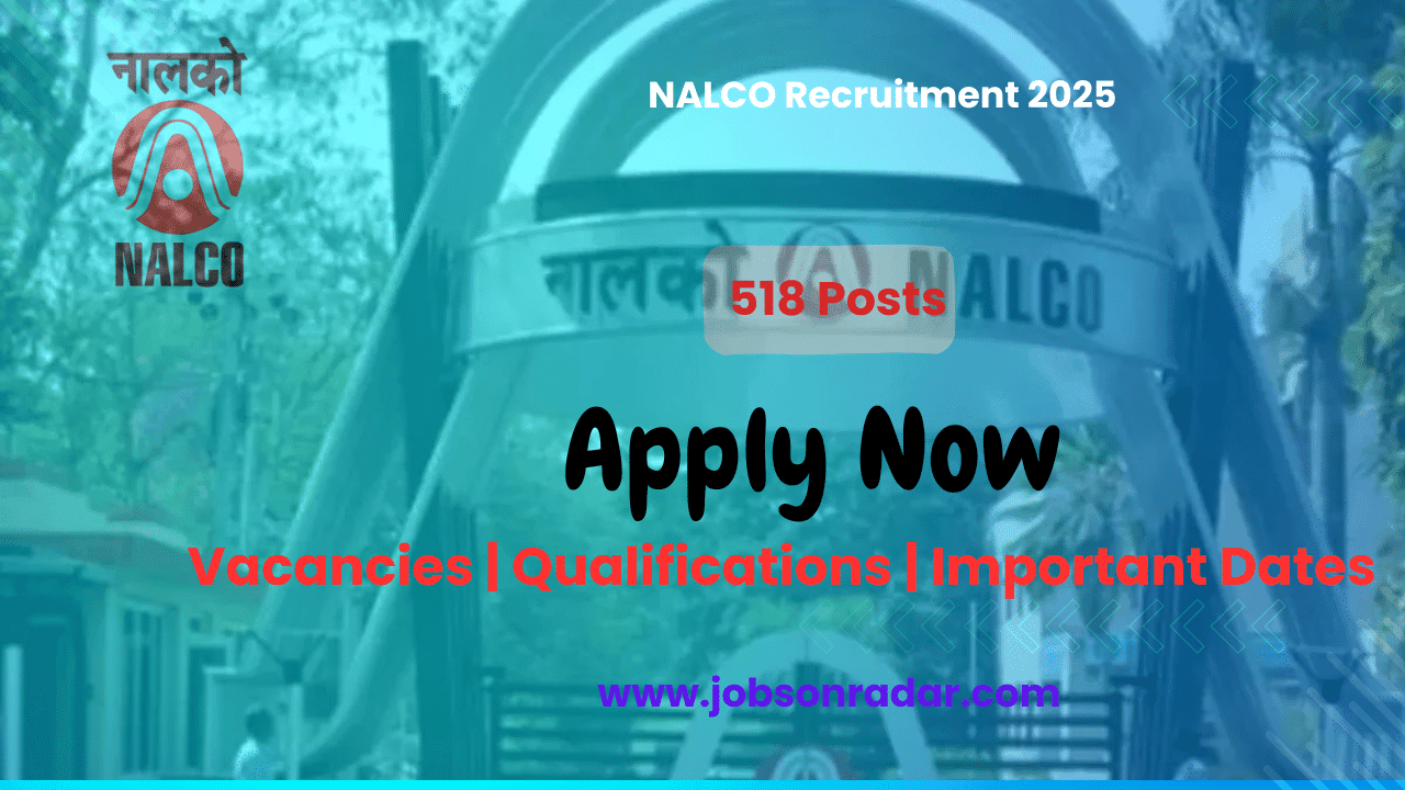 NALCO Recruitment 2025
