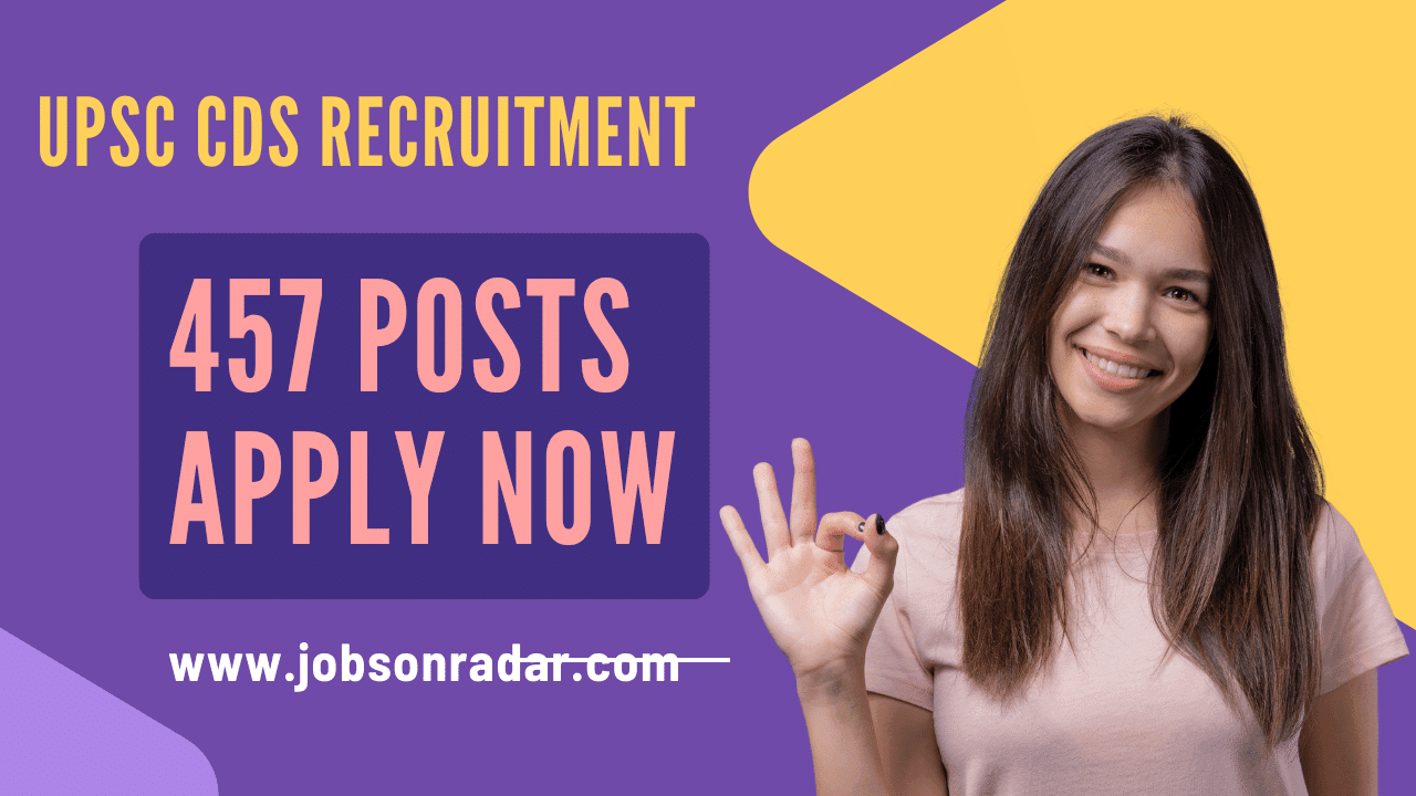 UPSC CDS Recruitment 2025