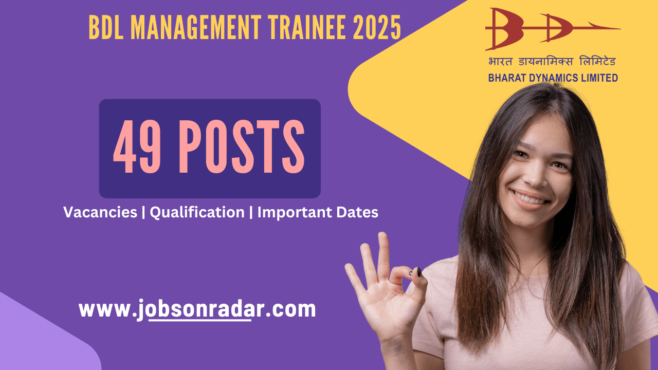 BDL Management Trainee 2025