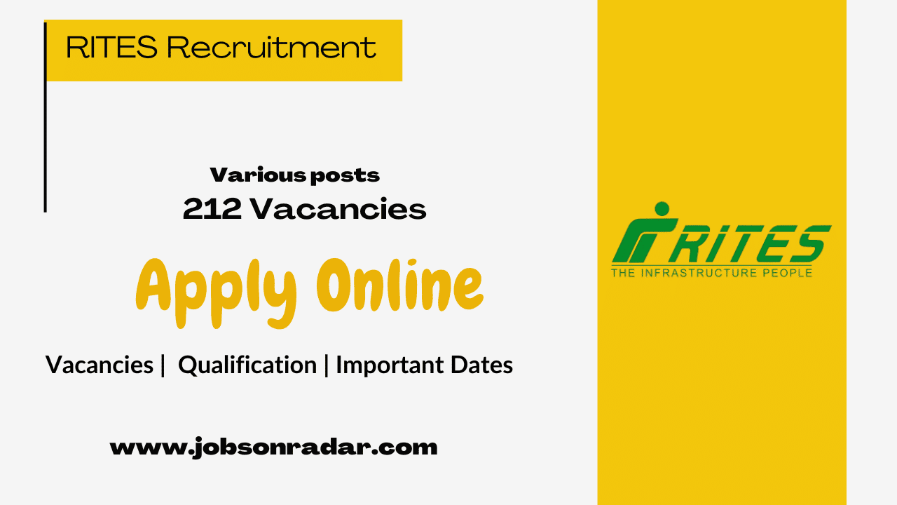 RITES Recruitment 2025