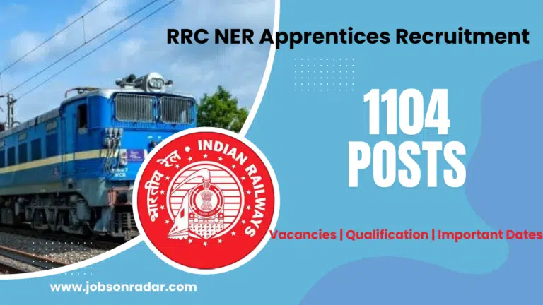 RRC NER Apprentices Recruitment 2025