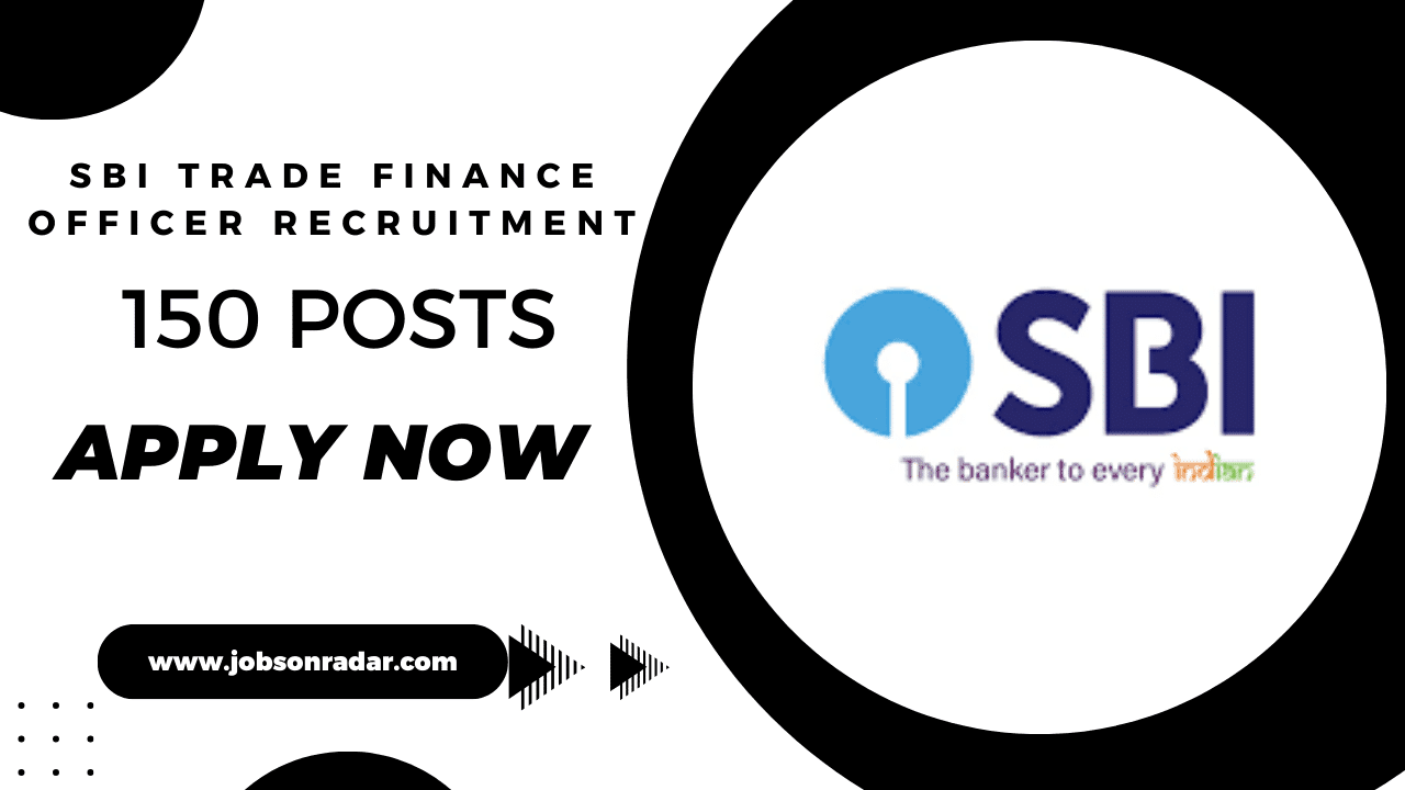SBI Trade Finance Officer Recruitment 2025