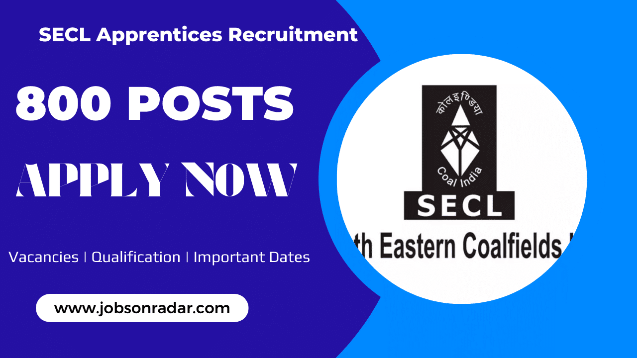 SECL Apprentices Recruitment 2025