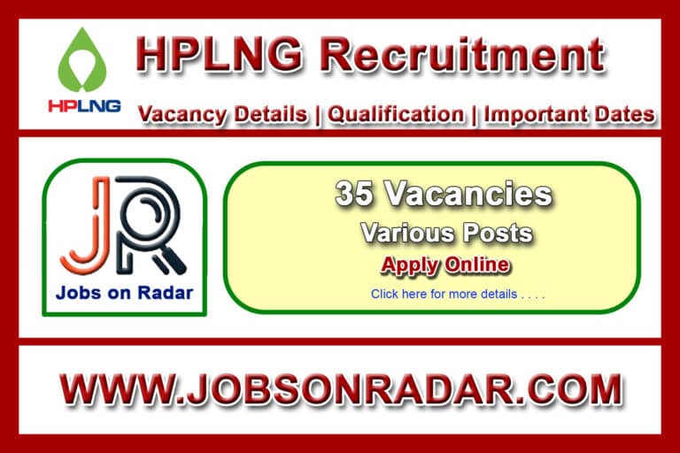 HPLNG Recruitment 2025