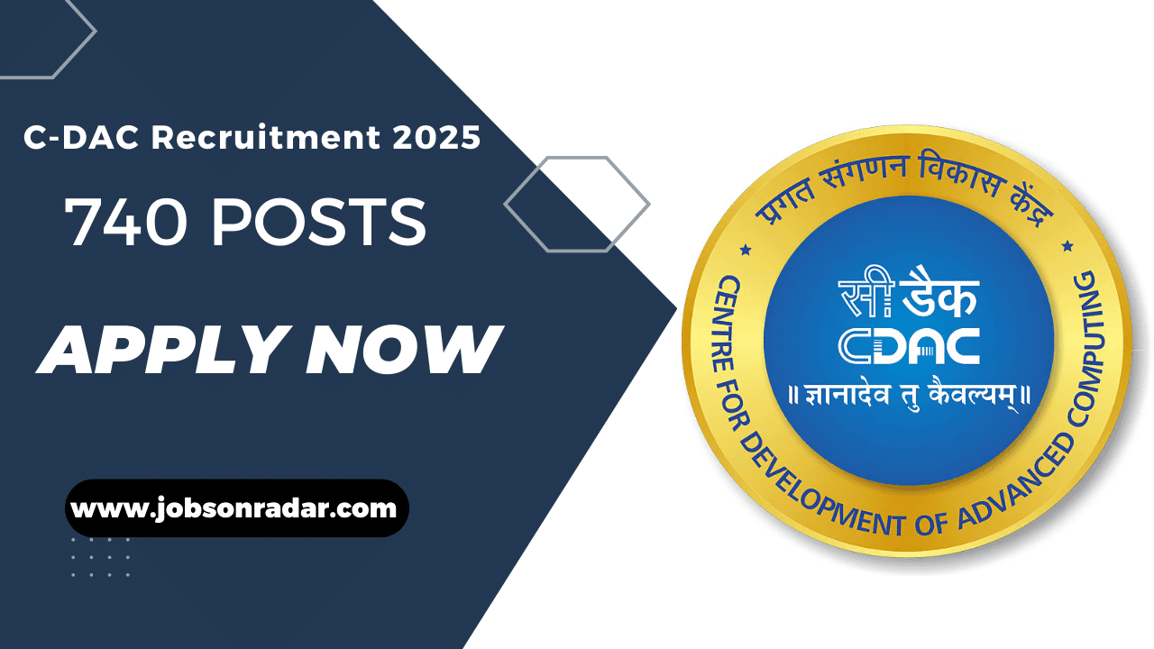 C-DAC Recruitment 2025