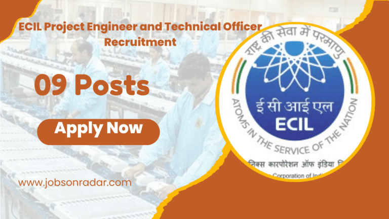 ECIL Technical Officer Recruitment