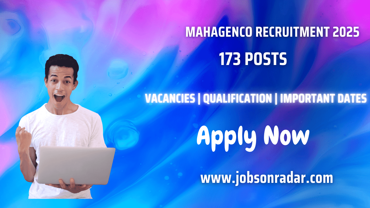 MAHAGENCO Recruitment 2025