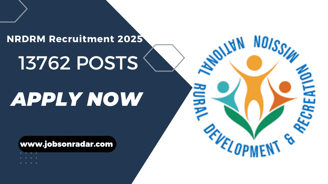 NRDRM Recruitment 2025