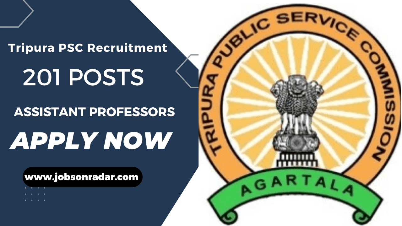 Tripura PSC Recruitment 2025