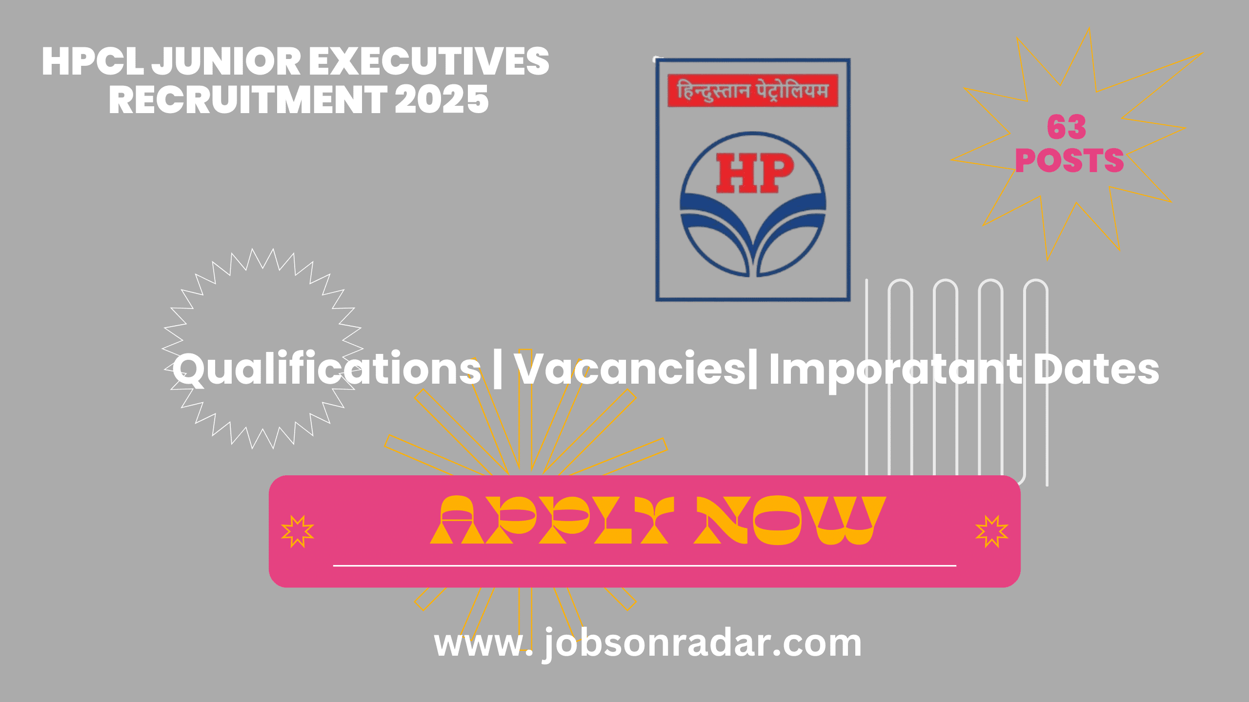 HPCL Junior Executives Recruitment 2025