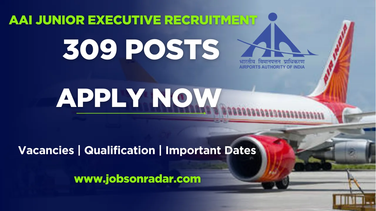 AAI Junior Executive Recruitment 2025